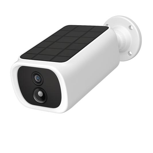 Caméra de surveillance à panneau solaire